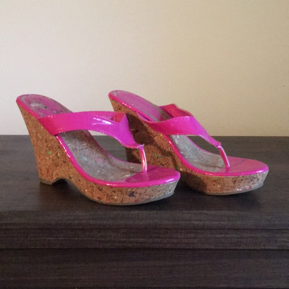 Pink Wedges